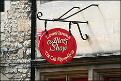 Alice's shop, Oxford